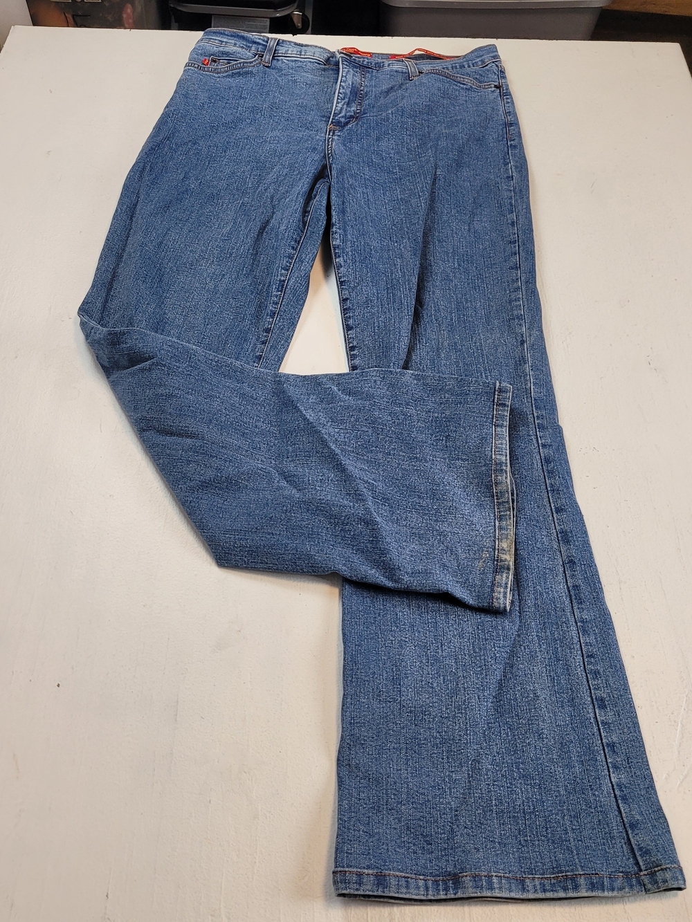 Tummy Tuck Jeans NYDJ blue denim jeans with a flattering fit